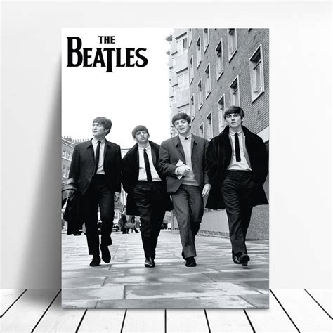 The Beatles Poster Canvas Painting Posters And Prints Living Etsy