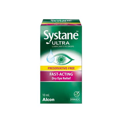 Buy Systane Ultra Multi Dose Preservative Free Lubricant Eye Drops 10ml