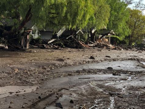 17 Killed Hundreds Feared Missing California Mudslides Are What