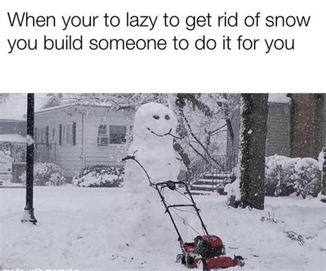 Snow Memes That Make Us Lol The Modern East
