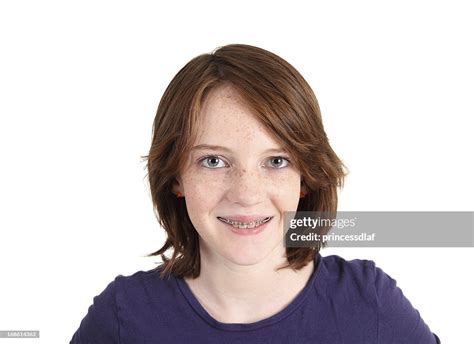 Teen With Braces High Res Stock Photo Getty Images