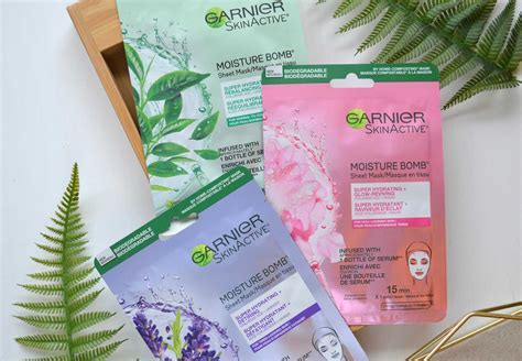 Multipack Of 7 Hydrating And Cleansing Garnier Sheet Masks My Pretty