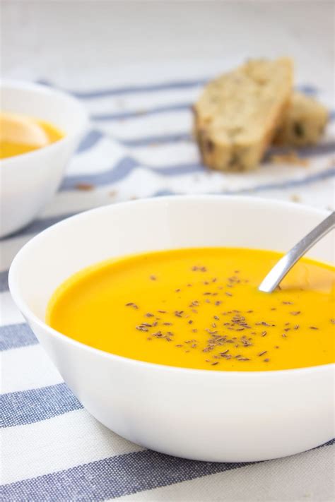 Easy Carrot Ginger Soup Natalies Happy Health