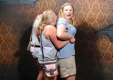 A Haunted House Snaps Photos At The Scariest Moment Of The Tour And