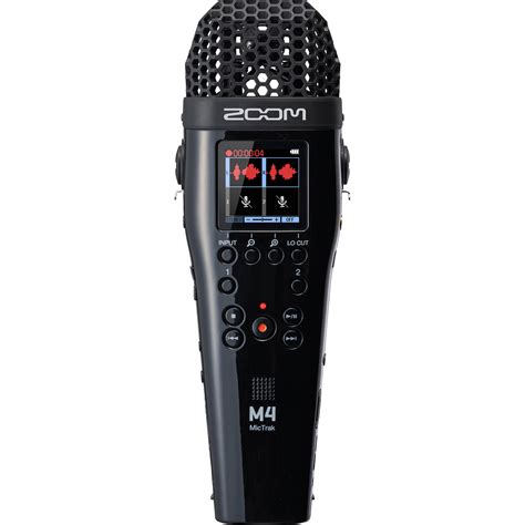 Zoom M4 Mictrak Stereo Microphone And Recorder Zm4 Bandh Photo