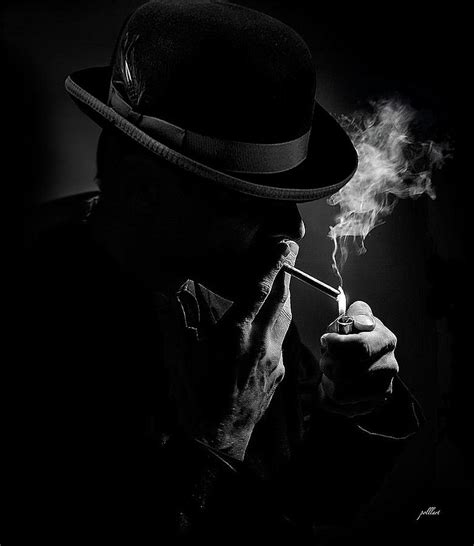 Film Noir Smoke Mixed Media By Thomas Pollart Pixels