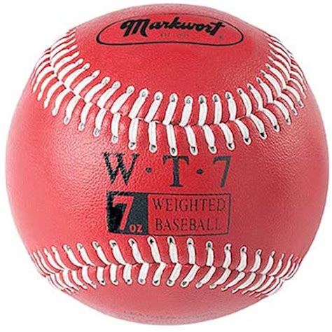 Markwort Weighted Baseball 7oz Clamshell Packaging Markwort