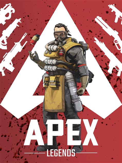 Apex Legends Poster Featuring Caustic Quadrinhos