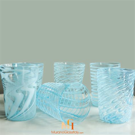 Murano Glass Water Tumblers Official Murano Shop