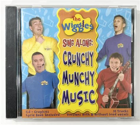 Crunchy Munchy Music By The Wiggles Cd Rare New Sealed Sing Along W