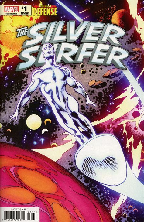 Defenders Silver Surfer 1 Cover E Incentive John Buscema Remastered