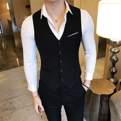 Cheap Slim Suit Vest Buy Quality Suit Vest Directly From China Gilet