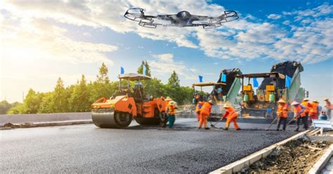 Drones Powerful Role In Roads And Bridge Construction And