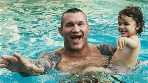 Randy Orton With His Daughter Brooklyn Rose Youtube
