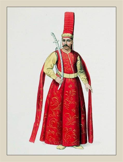 The Costume Of Turkey Ottoman Empire Officials And Ethnic Groups