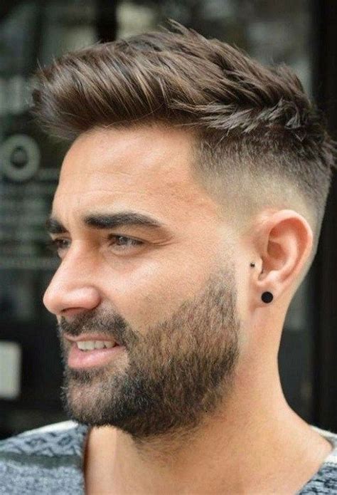 Hairstyles for thick hair offer men a great advantage as it is easier to work with and it also looks good in any cut you wear. 50 Latest Fade Haircuts For Men 2019 | Mens haircuts fade
