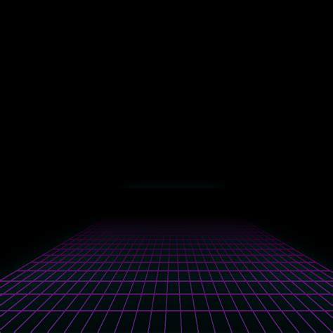 80s Neon Grid Openclipart