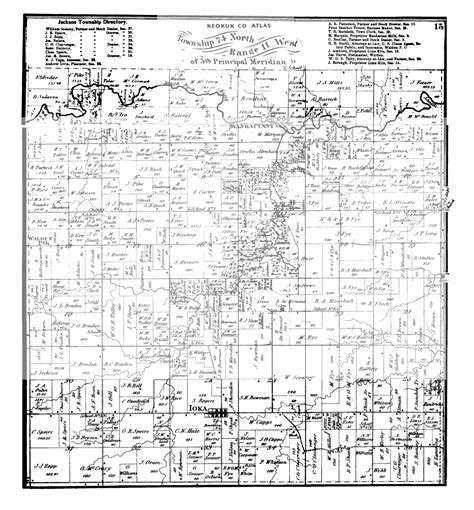 Johnson County Iowa Plat Map