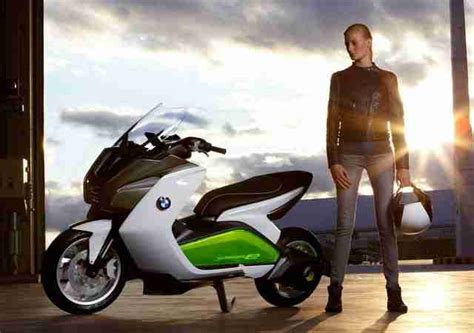 Bmw Electric Maxi Scooter Concept E Revealed At Frankfurt Motor Show