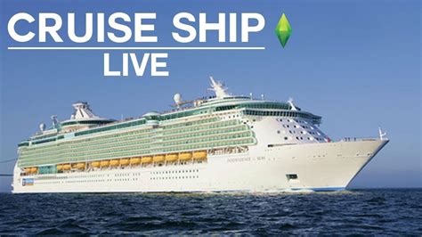 Building A Cruise Ship The Sims 4 Live Ep 1 Youtube