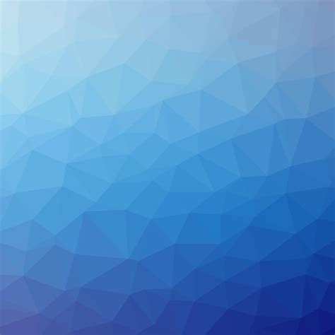 Free Vector Triangle Blue Polygonal Pattern Background