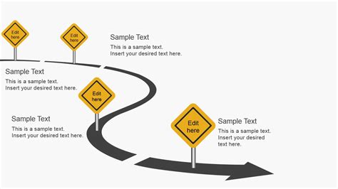 Free Roadmap Slides For Powerpoint Slidemodel