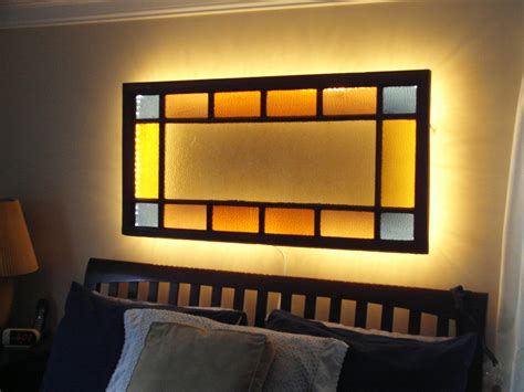 Backlight Stained Glass Stained Glass Home Decor New Homes