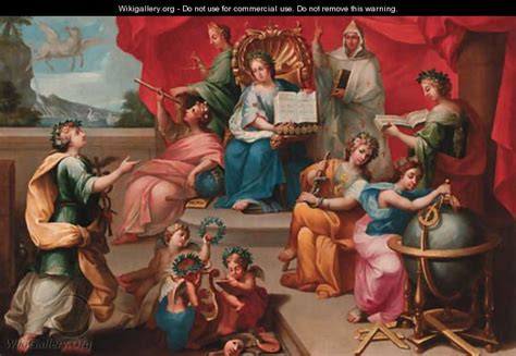 Allegory Of The Liberal Arts Pierre Mignard Art Painting Liberal Arts