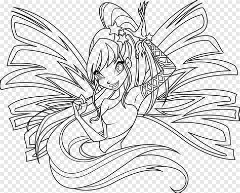 Stella Winx Club Coloring Pages
