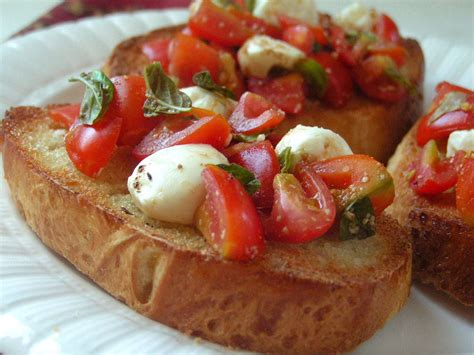 Simple Homemade Bruschetta Butter With A Side Of Bread