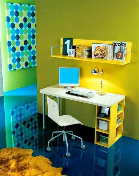Homeschool room ideas small spaces idea #9: Perfect Study Area In Kids Rooms | New Ideas Of Kids Study ...