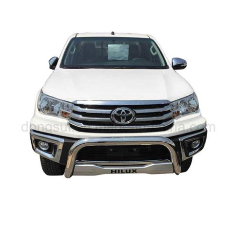 China Stainless Steel Front Bumper For Toyota Hilux Revo China Front