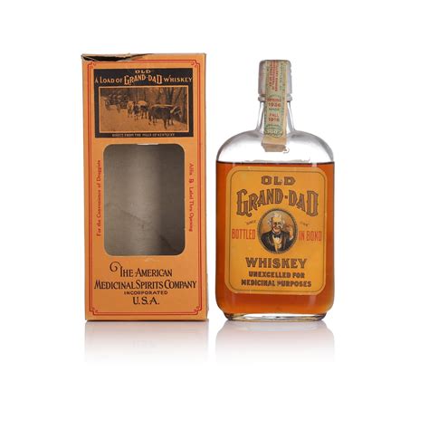 Old Grand Dad 100 Proof 1916 1 Pint Whisky And Whiskey Americas