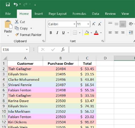 Top 20 Excel Every Other Row Color Hot Sex Picture