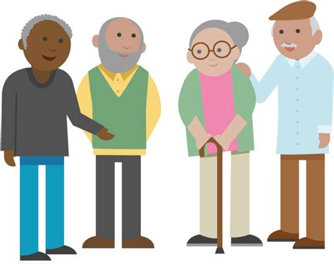 Manchester Public2 All Artboards Group Of Older People Clipart Full