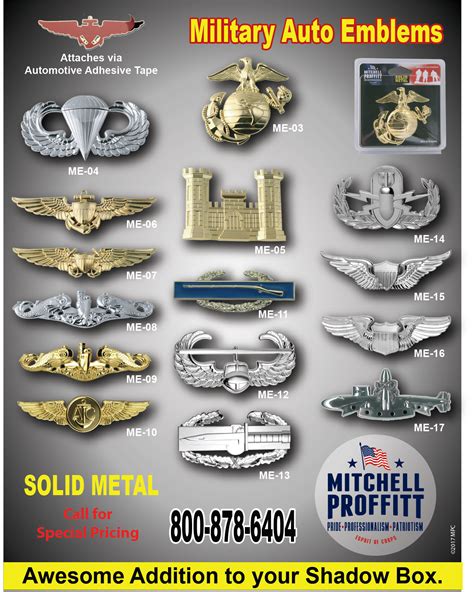 Mitchell Proffitt Officially Licensed Military Products