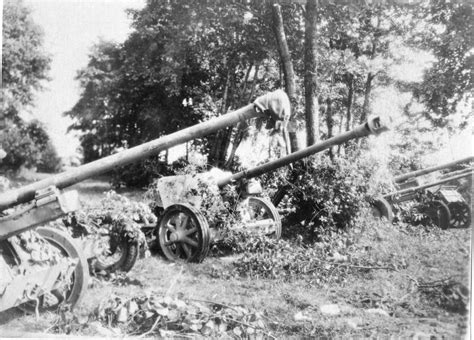 German Anti Tank Guns Pak 40 75 Cm Pak 40 Captured By Soviet Troops