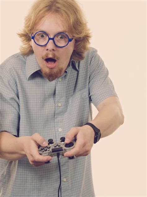 Sad Gamer After Loosing Stock Photo Image Of Nerd Action 157575706