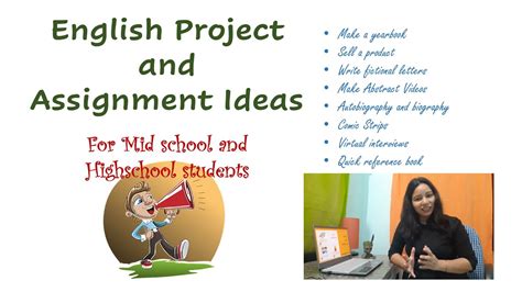 ⭐ Cool Project Ideas For English 18 English Project Ideas You Can Do