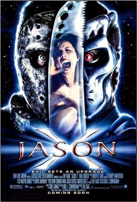 Jason X Original X Movie Poster Rolled Etsy Jason X Horror Movie Art Horror Movie