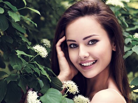 Papel De Parede Cara Mulheres Modelo Cabelo Longo Fotografia Sorridente Pessoa Pele