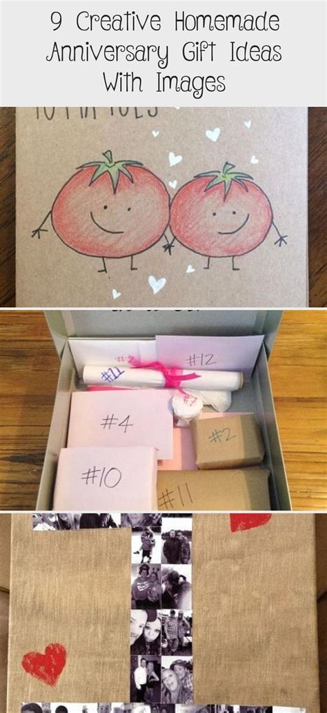 9 Creative Homemade Anniversary Gift Ideas With Images Pin Boss