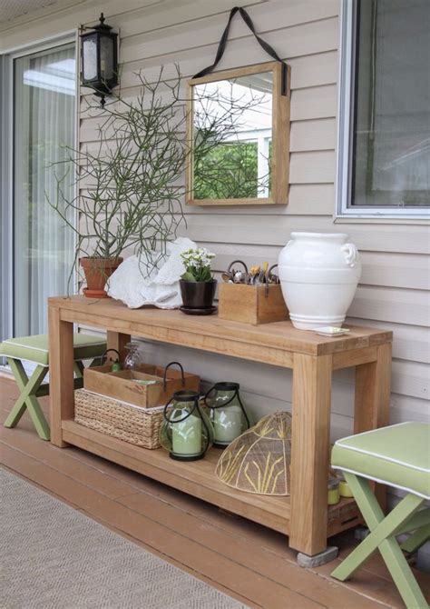 Pin By Dave Lowrey On Diy Buffet Table Decor Outdoor Console Table
