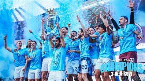 Watch City Lift The Premier League Trophy