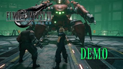 Final Fantasy 7 Remake Demo Longplay With First Impressions Youtube