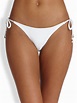 OndadeMar String Bikini Bottom in White - Lyst
