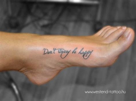 Home lettering tattoos don't worry be happy tattoo. 22 best Don't worry be happy images on Pinterest | Google ...