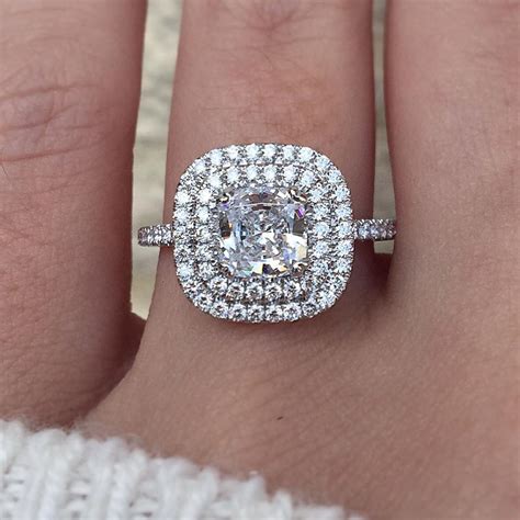 Top 10 Cushion Cut Engagement Rings Of 2016 Raymond Lee Jewelers