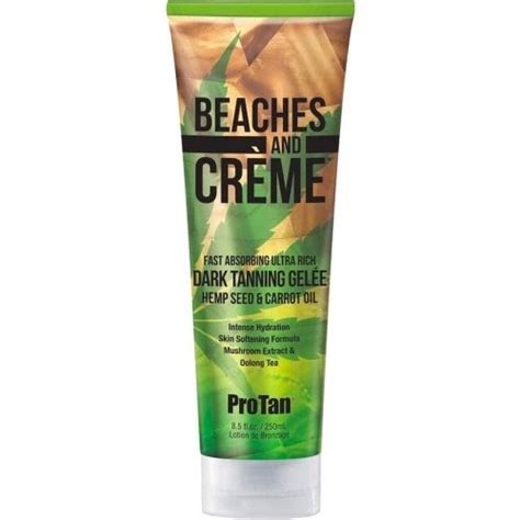 Pro Tan Beaches And Cream Dark Tanning Gelee With Carrot Oil 250ml