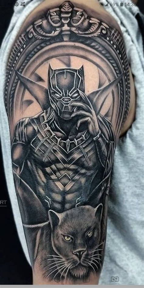 Discover More Than 157 Black Panther Tribal Tattoo Designs Vn